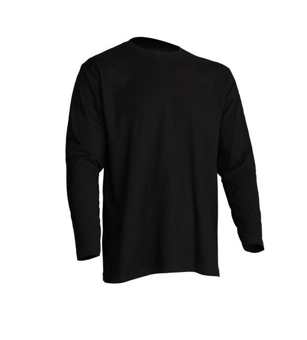 T-shirt męski z długim rękawem